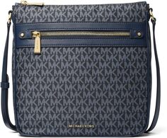 Большая сумка через плечо Jet Set North South MICHAEL Michael Kors, цвет Admiral/Pale Blue