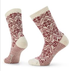 Повседневные традиционные носки со снежинками Smartwool, цвет Moonbeam