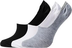 Набор из 3 базовых носков PFG Liner Columbia, цвет Grey/White/Black