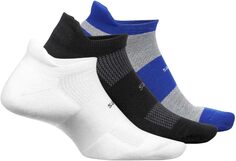 Высокоэффективные подушки Max, вкладка «Не показывать», упаковка из 3 пар Feetures, цвет Boost Blue/Black/White