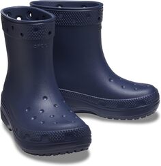 Резиновые сапоги Classic Rain Boot Crocs, темно-синий