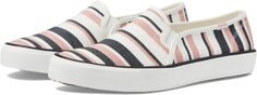 Кроссовки Double Decker Slip On Keds, цвет Black/Multi