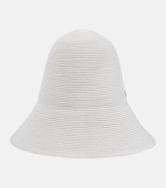 Соломенная шляпа из бумаги Toteme, белый