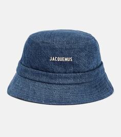 Джинсовая шляпа-ведро Jacquemus, синий