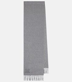 Кашемировый шарф wsdalia Max Mara, серый