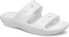 Сандалии на плоской подошве Classic Sandal Crocs, белый