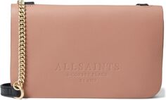 Сумка Ludivine Crossbody AllSaints, цвет Terracotta Pink