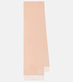 Кашемировый шарф dalia Max Mara, розовый