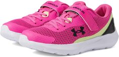 Кроссовки Surge 3 AC Under Armour, цвет Rebel Pink/Fade/Black