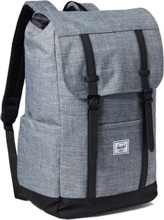 Рюкзак Retreat Backpack Herschel Supply Co., цвет Raven Crosshatch