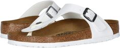 Шлепанцы Gizeh - Birko-Flor &amp; Birkibuc Birkenstock, цвет White Birko-Flor