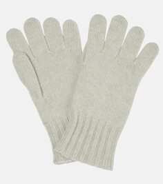 Кашемировые и шелковые перчатки Loro Piana, серый
