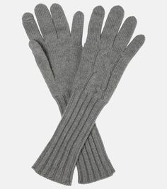 Кашемировые перчатки Loro Piana, серый