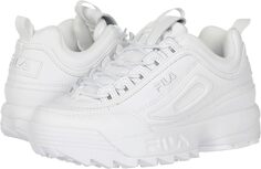 Кроссовки Disruptor II Premium Fashion Sneaker Fila, цвет White/White/White