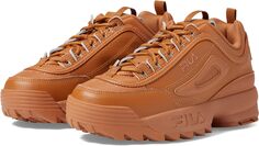 Кроссовки Disruptor II Premium Fashion Sneaker Fila, цвет Leather Brown/Leather Brown/Leather Brown