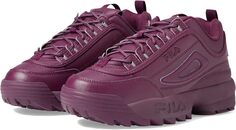 Кроссовки Disruptor II Premium Fashion Sneaker Fila, цвет Grape Wine/Grape Wine/Grape Wine