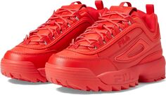 Кроссовки Disruptor II Premium Fashion Sneaker Fila, цвет Flame Scarlet/Black/Flame Scarlet