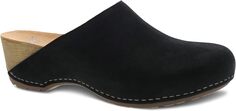 Сабо Talulah Dansko, цвет Black Milled Nubuck