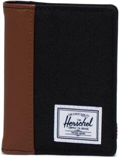 Гордон Кошелек Herschel Supply Co., цвет Black/Tan