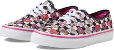 Кроссовки Authentic Vans, цвет Love Vans Black/Pink