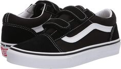 Кроссовки Old Skool V Vans, цвет Black/True White