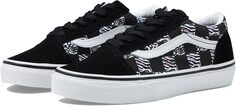 Кроссовки Old Skool Vans, цвет Zebra Daze Black