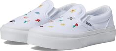 Кроссовки Classic Slip-On Vans, цвет Garden Party True White