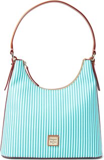 Сумка Stripe Hobo Dooney &amp; Bourke, цвет Seafoam