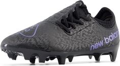 Бутсы Furon V7 Dispatch FG New Balance, цвет Black/Black