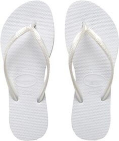Шлепанцы Slim Flip Flop Sandal Havaianas, белый