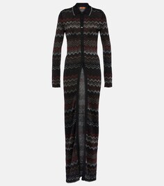 Зигзагообразный кардиган Missoni, мультиколор