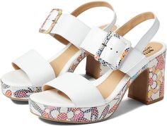 Босоножки Azucar Spring Step, цвет White Multi Leather