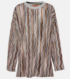Полосатый свитер с люрексом Missoni, мультиколор