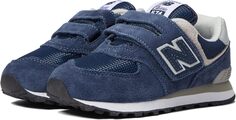 Кроссовки 574 New Balance, цвет Navy/White 1