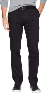 Узкие зауженные брюки из хлопка Signature цвета хаки Lux - Без складок Dockers, черный