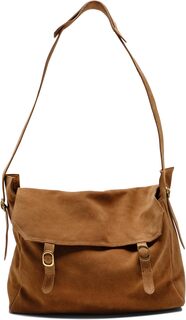 Сумка Zahara Suede Messenger Free People, цвет Bronze Age