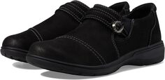 Балетки Carleigh Pearl Clarks, цвет Black Nubuck