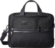 Сумка Alpha 3 Expandable Organizer Laptop Brief Tumi, черный