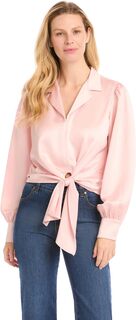 Блузка с завязками спереди Karen Kane, цвет Rose
