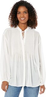 Блуза с заниженными плечами и защипами Vince Camuto, цвет New Ivory