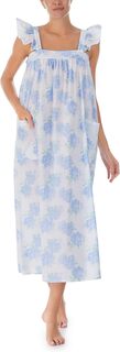 Балетное платье с развевающимися рукавами Eileen West, цвет Blue Hydrangea