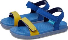 Сандалии на плоской подошве Charley Sugarlite Block Native Shoes Kids, цвет UV Freesia/Resting Blue/Alaska Blue