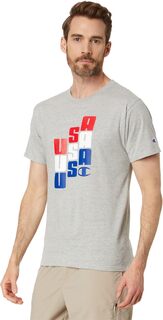 Классическая футболка с рисунком Americana I Champion, цвет Oxford Gray