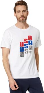 Классическая футболка с рисунком Americana I Champion, белый