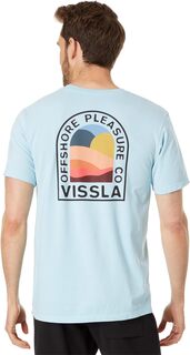 Футболка Offshore Pleasure Premium с карманами VISSLA, цвет Chambray