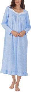 Длинное платье с длинными рукавами Eileen West, цвет Peri Floral