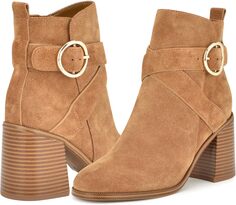 Ботильоны Needyou Nine West, цвет Medium Natural Suede