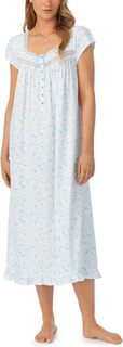 Платье для вальса с короткими рукавами Eileen West, цвет Aqua Swirl