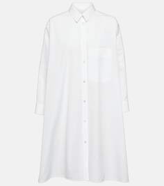 Рубашка из хлопкового поплина Jil Sander, белый