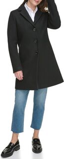 Пальто Single Breasted Walker Calvin Klein, черный